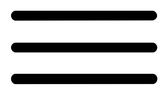 Clean flat vector line icon of soft haze and fog lines for climate dashboards, weather widgets, transport warnings, and morning forecast graphics.