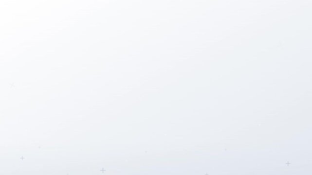 minimalist drifting plus sign modern vector animation