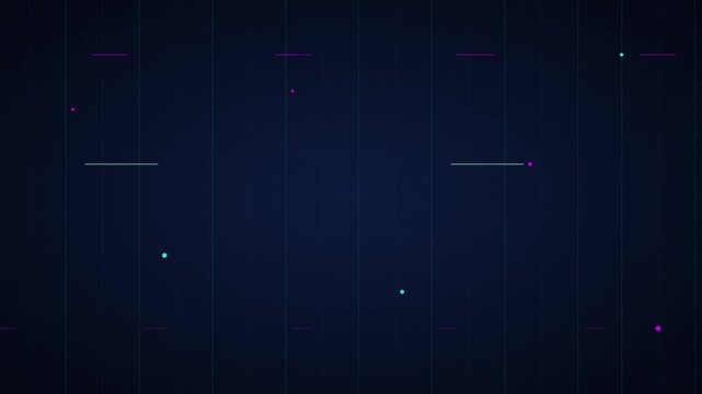 minimalist dynamic line network technology vector background