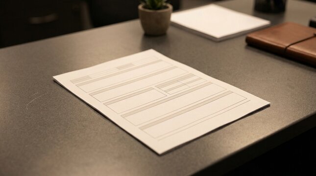 Six Sigma DMAIC project charter for a clinical laboratory turnaround time improvement initiative on a quality director desk