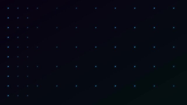 modern abstract dot matrix tech background animation