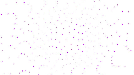 Naklejka premium Purple confetti particles scattered across a clean isolated transparent background for festive digital design projects