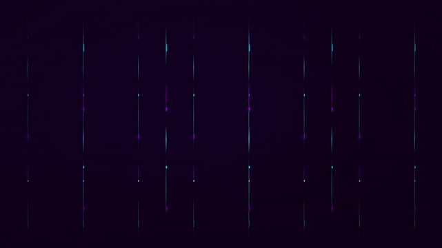 modern cyber violet scrolling data grid illusion