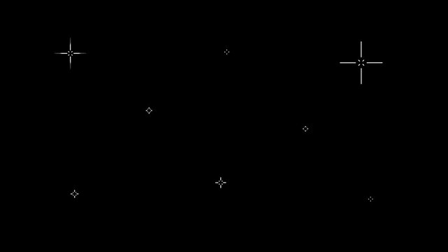 Smooth looping circle bursting firework motion graphics with glowing lines on black screen backdrop premium motion design template video clips in 4k.