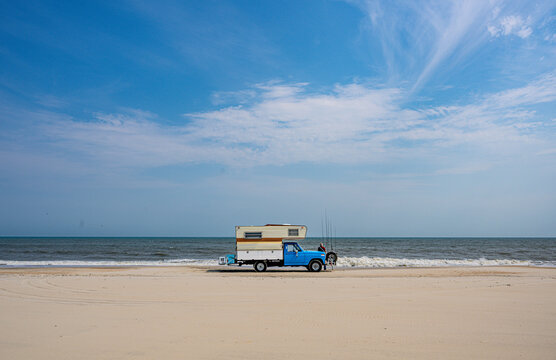 Cape lookout national seashore surf fishing 
