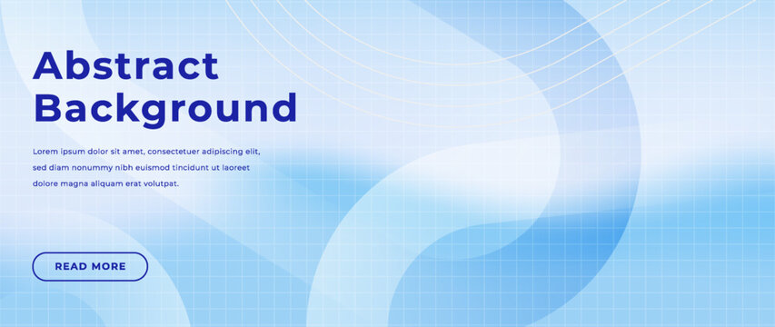 Abstract blue geometric gradient background with translucent layered circles, soft light diffusion and clean minimal aesthetic. Premium backdrop for website banners, presentations and digital branding
