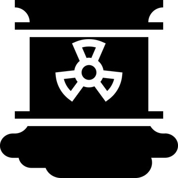 Nuclear Waste Leak Icon

