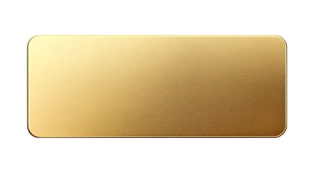 Rectangular golden texture plate with gently rounded corners providing a luxurious embossed metal appearance&nbsp;&nbsp;