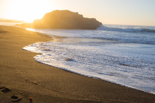 Sea sunset