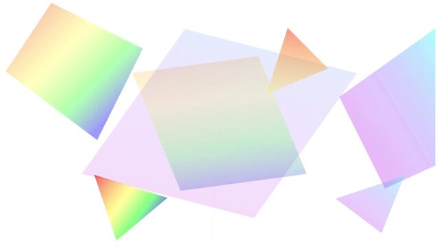 prism light refraction rainbow gradient vector background