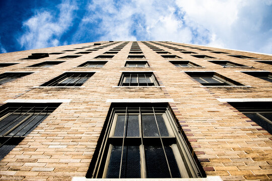 old brick building