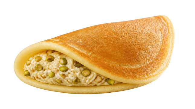 Mung Bean Pancake Sandwich with Cream Filling
