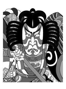 浮世絵　歌舞伎役者　その2