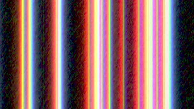 Bright colorful glowing vertical lines animation