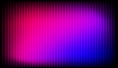 Smooth abstract gradient background transitioning from deep pink to blue with vertical stripe texture. Ideal for banners, social media, and web design.