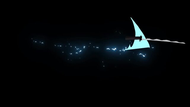 Samurai Katana Slash Title Reveal