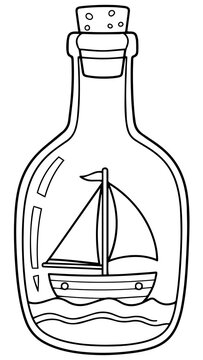 glass, bottle, vase, object, container, isolated, wine, drink, liquid, alcohol, water, chemical, icon, black, laboratory, jug, transparent, illustration, blue, medical, science, flask, decoration, bea