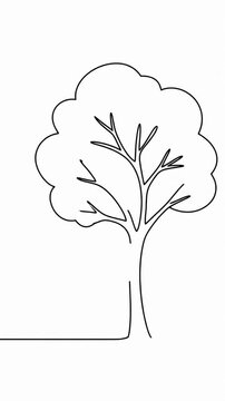 Minimalist black line drawing on white background.