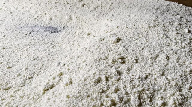 Brazilian Traditional Foods, Seasonal Grain Harvest, Healthy Natural Diets, Authentic Cassava, Slow Motion