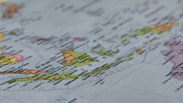 Map of the Indonesian archipelago
