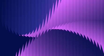 Abstract Purple Fractal Wave Background with Geometric Gradient Layers and Futuristic Curved Shapes. Futuristic abstract neon gradient background featuring glowing © alphabeticmind