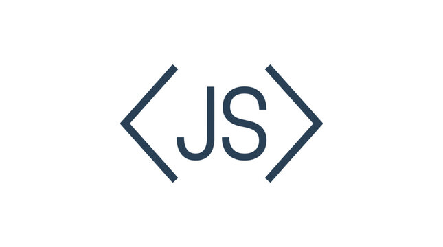 JavaScript Logo Symbol, Web Development, Programming Language, Code Icon
