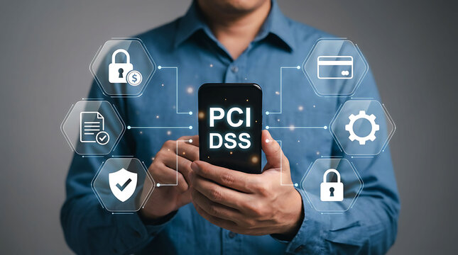 PCI DSS compliance secure mobile payment gateway data protection concept