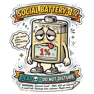 Social Battery: 1%