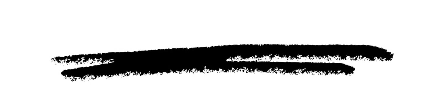 A black marker scribble on a transparent background