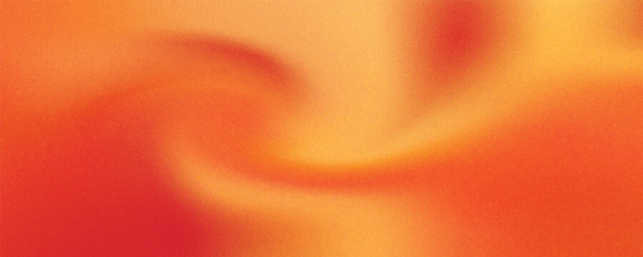 Warm orange yellow red gradient background. Autumn colored blurred wallpaper. Fall smooth gradation backdrop for banner, poster, leaflet, brochure, booklet. Vector abstract fiery template overlay