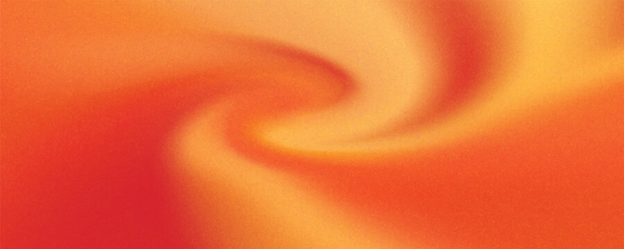 Warm orange yellow red gradient background. Autumn colored blurred wallpaper. Fall smooth gradation backdrop for banner, poster, leaflet, brochure, booklet. Vector abstract fiery template overlay