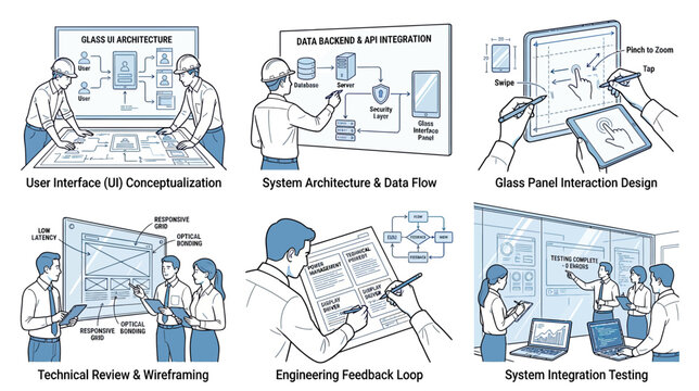 Business Technology Solutions: UI, System Architecture, Design, Review, Feedback, Testing