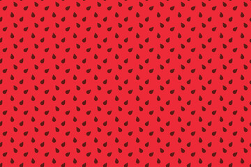 Obraz premium Red Watermelon Seamless Pattern Background
