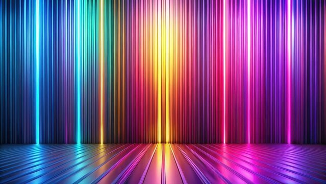 Vibrant vertical lines of colorful strips vibrant vertical lines colorful strips abstract background minimalist design pastel gradient luxury backdrop