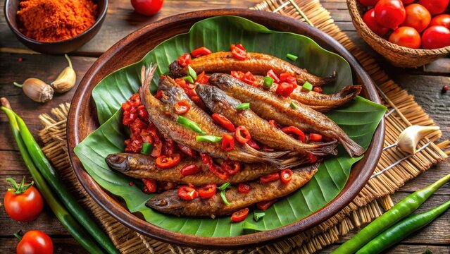 Fried eel or belut goreng with sambal balado is a indonesian traditional food fried eel belut goreng sambal balado indonesian traditional food healthy