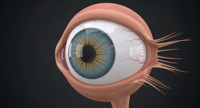 An Unblinking Gaze, Rendered in Dreamlike Detail