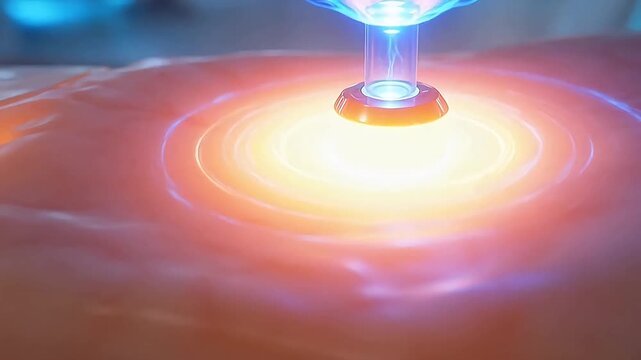 Wireless Power Transmission through Implanted Electrode via Electromagnetic Induction