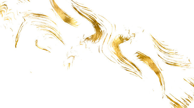 The gold foil borders the isolated.Premium design, wedding, vip cover template, grand opening, flyer. Elegant gold sparkle gold wave background with soft festive light particles. Watercolor brush png.
