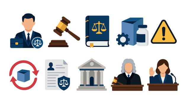 lawyer court judge legal system.