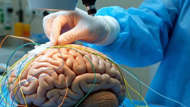 Brain-Computer Interface Implantation Surgery