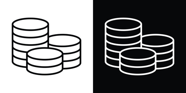 Coins stack icon