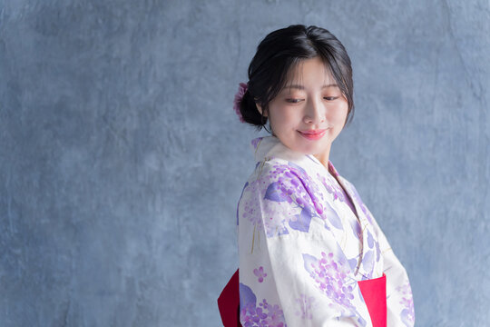 浴衣の女性
