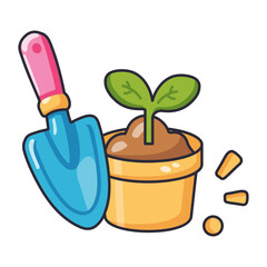 Obraz premium Gardening Tools