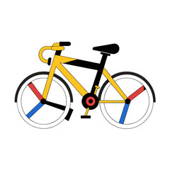 Fototapeta premium bicycle vector illustration