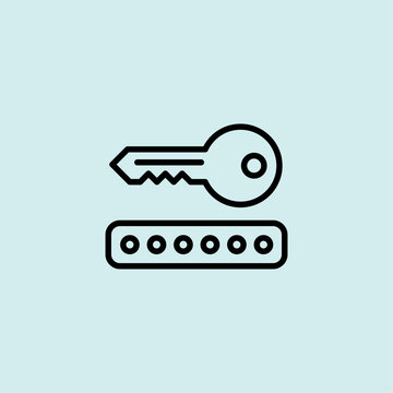 Secure Password and Account Login Icon