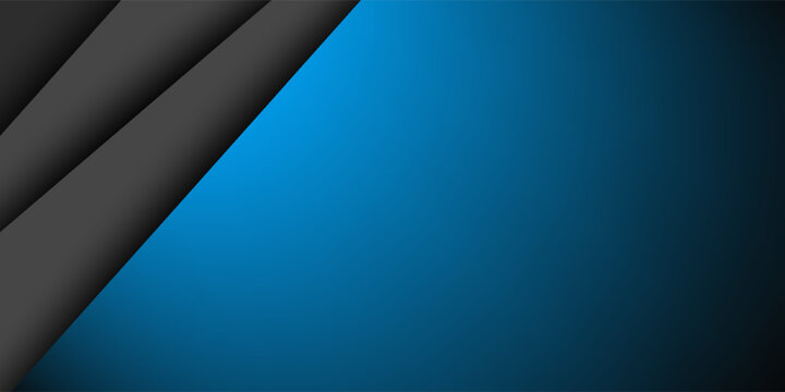 blue paper background overlap dimension vector illustration message board for text and message design modern website