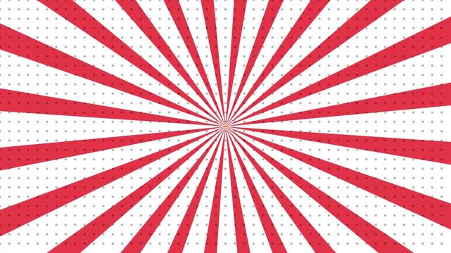 Vibrant comic book style pop art animation featuring a bright yellow explosion with thank you text