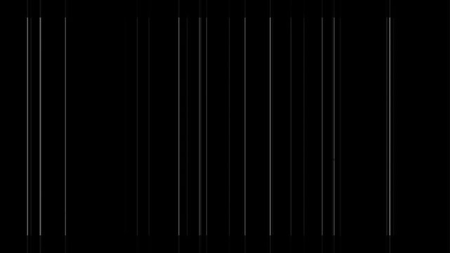 Vertical thin white lines arranged in a rhythmic pattern on a solid dark velvet surface
