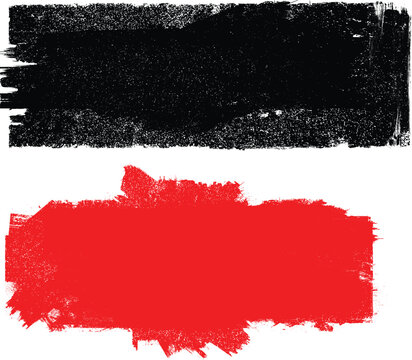 Grunge brush stroke banner with rough edges - abstract paint stroke for typography overlay. Bold brush stroke strip for web header or cover design. Textured element for design template , social media.