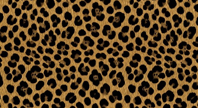 seamless jaguar fur pattern